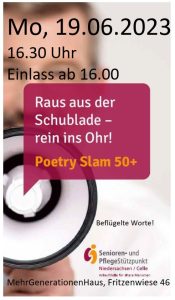 Einladung zum Poetry Slam